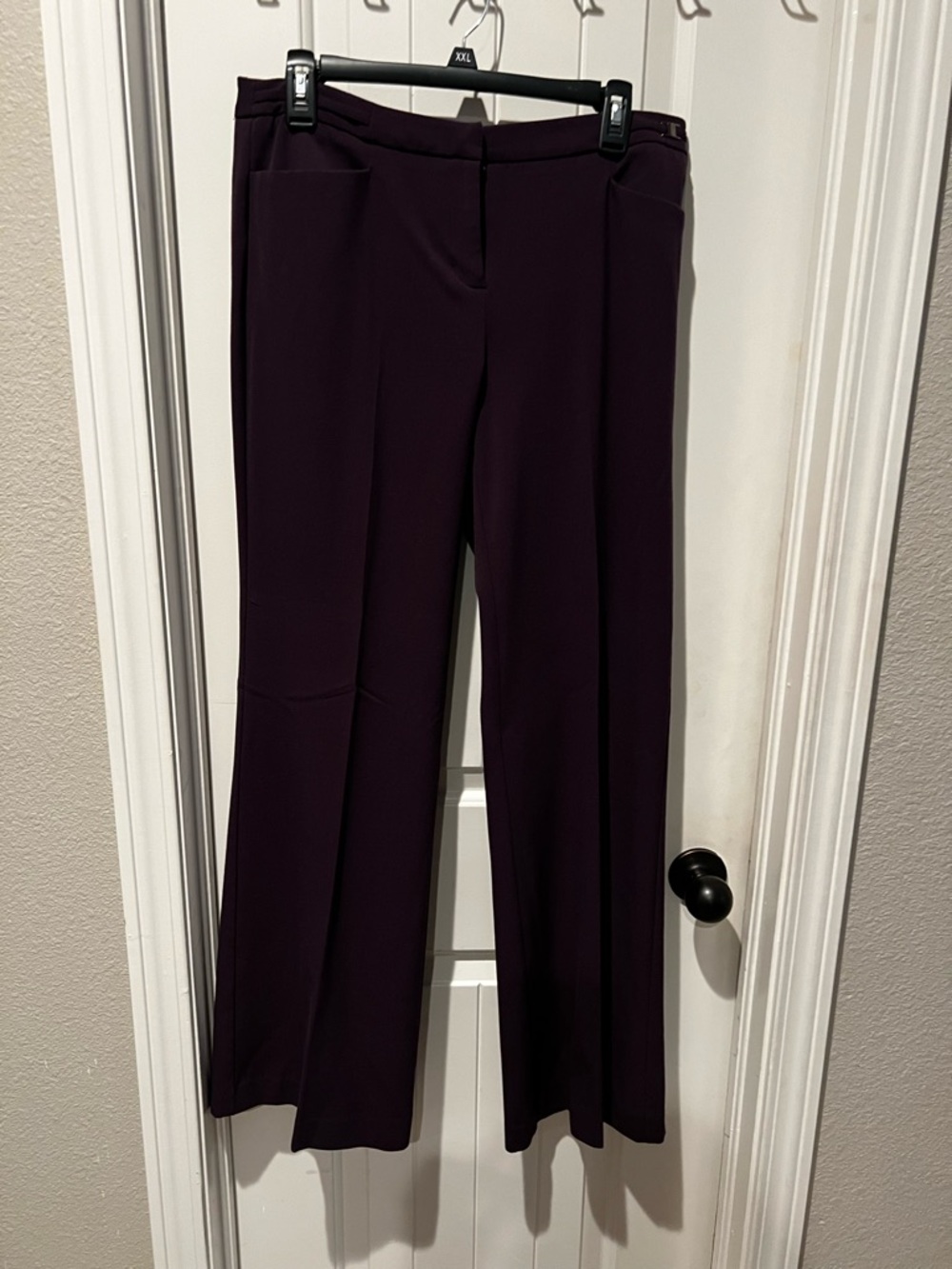 New York & Company Plum purple Wide-Leg Dress Pants women’s sz 10